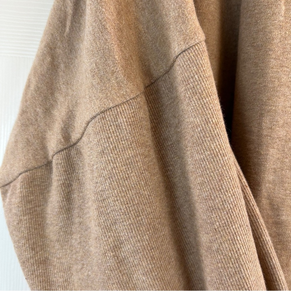 Pact Tan Slouchy Open Front Cardigan - Picture 9 of 9